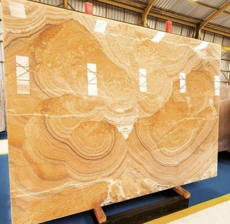 Orange Onyx Marble Quarry