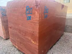 Персидский красный травертин Блок 10