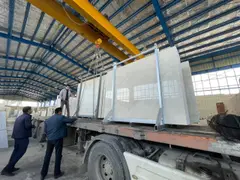 Shayan Beige Marble polished slab 6 from Iran