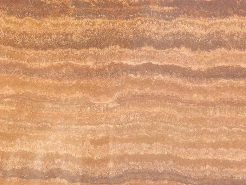Orange Travertine natural stone texture